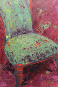Green Chair by Nadine Collinson